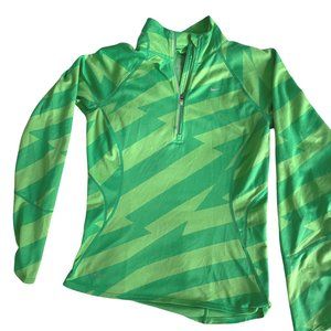 Nike pullover dr-fit long sleeve shirt Green XS